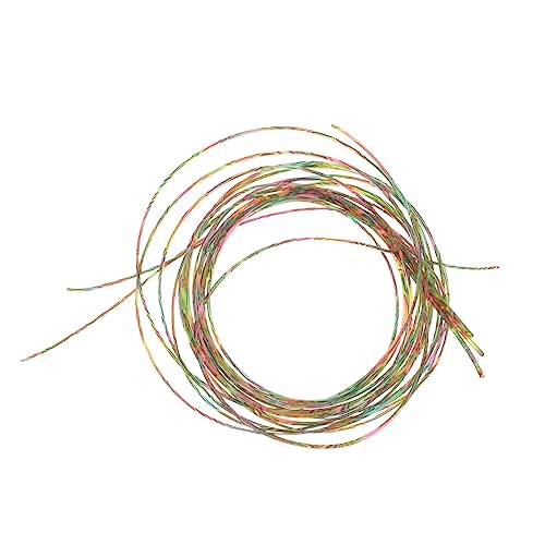 SAFIGLE Coustic Guitar Binding Purfling Edging Strips 4pcs Stylish Guitar Accessories Rainbow