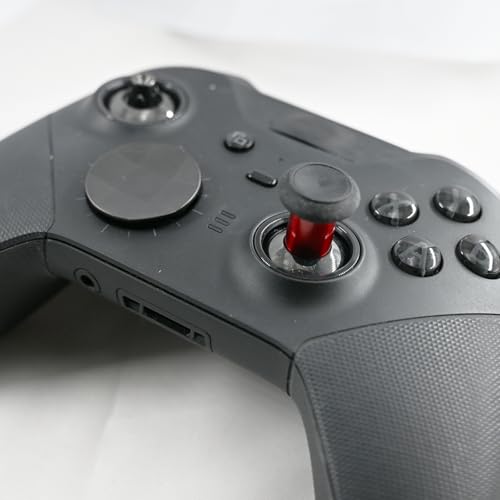 Image of 6 in 1 Metal Thumbsticks Replacement for Xbox Elite Series 2 Controllers, Thumbsticks for Elite Series 2 Core Controllers, Elite Series 2 Controller Replacement Thumbsticks,Red