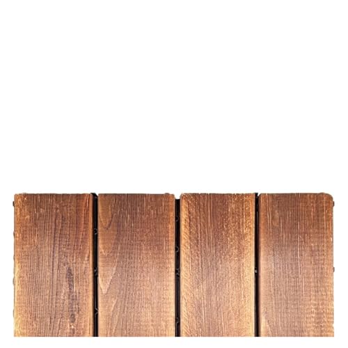 Parquet en bois massif clipsable pour aménagement extérieur de cour et terrasse