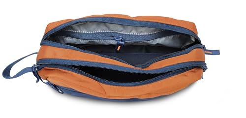 Image of Sfane Portable Travel kit, Cosmetic Bag Makeup Organizer Zipper Toiletry Pouch for Travel, Toiletry Kit (Blue)