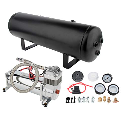 3 Gallon Air Tank 5 Ports for Air Ride Suspension Or Zambia