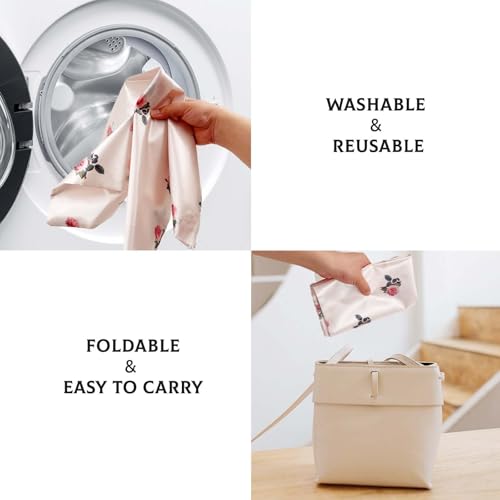 Fundas protectoras florales de 19.6 pulgadas para conservar bolsos sin polvo 5