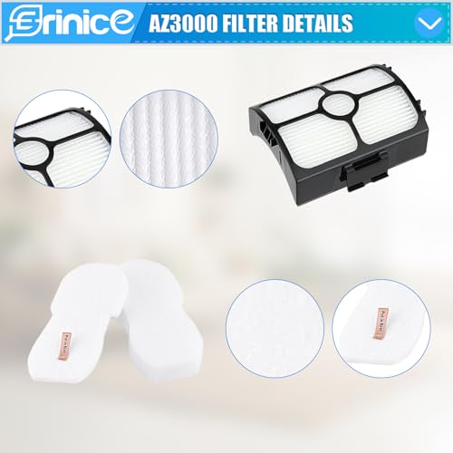 Image of 12 Pack HZ4002 Brush Roller Filter Replacement Part for Shark PowerDetect Ultra-Light Upright HZ4000 HZ4002 HZ4001 Vacuum, 1 Brushroll 2 Filters 4 Foam Filters 4 odor neutralizer 1 Cleaning Brush