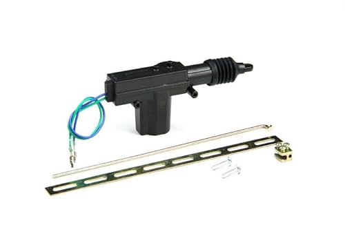 Aiuphing zentralverriegelung universal, 2-polig draht stellmotor 12v KFZ Fahrzeug Türschloss Stellantrieb, Zentrale Tür Verriegelung (2-polig 4 Stücke)