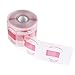 Beauty Leader 500 Pcs/Roll Nail Form Stickers Clear Nail Art Guide Form Acrylic UV Gel Tips Extension (C-Red)