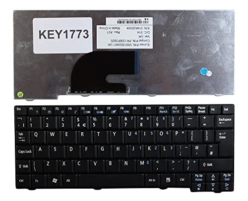 Clavier pour Acer Aspire One A150 azerty noir de remplacement pour ordinateur