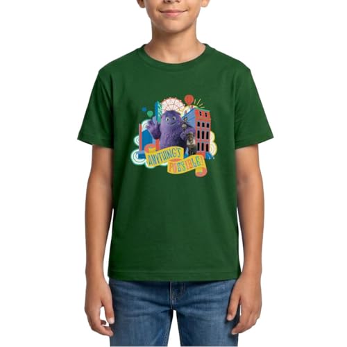 T-Shirt Ado du Film If en Maille Souple Motifs Lewis et Blue