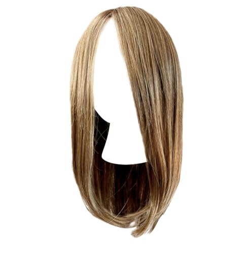 GABOR Front Cover Layered Long Bob Style Wig, Hand-Tied Mono