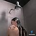 SparkPod Shower Head - High Pressure Rain - Premium Quality Luxury Design - 1-Min Install - Easy Clean Adjustable Replacement for Your Bathroom Shower Heads (Vintage Oil Rubbed Bronze, 6 Inch Round)