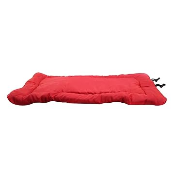 Indy Mall Dog Bed Mat Soft Washable Pet Mattress for Large Medium Small Dogs Red
