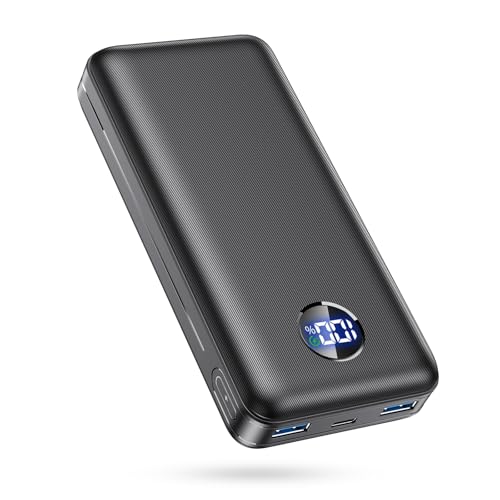 Power Bank, 26 800 mAh, batterie externe pour téléphone portable avec charge rapide de 22,5 W, entrée et sortie USB-C, PD 3.0 et QC 4.0. Compatible avec iPhone 17, 16, 15, 14, 13, 12
