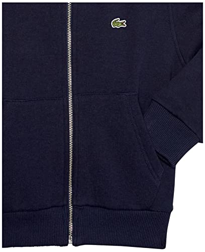 Lacoste Boys Classic Full-Zip Fleece Hooded Sweatshirt3