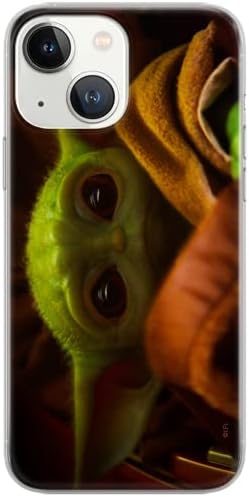 ERT GROUP mobile phone case for iPhone 13 original and officially licensed Star Wars pattern Baby Yoda 005 optimally adapted to the shape of the mobile phone, case made of TPU