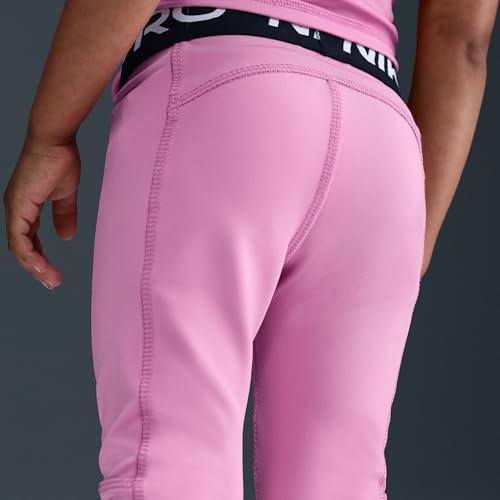 Nike Dri-FIT Pro Toddler Leggings (Magic Flamingo)3