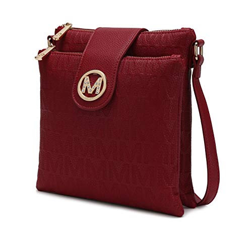 Image of MKF Collection Crossbody Bags for women, Vegan Leather Shoulder Bag Handbag Purse Adjustable strap, Messenger Bag by Mia K | Adjustable strap, Messenger
