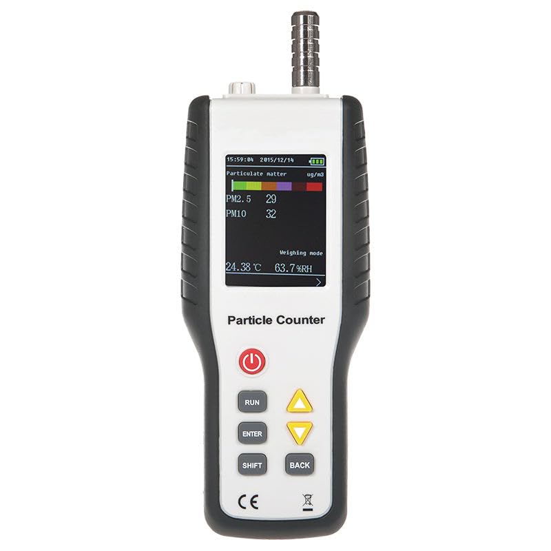 HSETIN INSTRUMENTS MXRADYAir Quality Meter Particle Counter, High Sensitivity PM0.3/2.5/10 um Detector Air Dust Particle Monitor Air Analyzer-image-23