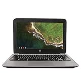 HP CHROMEBOOK 11 G4 11.6 Inch Laptop, CELERON N2840 2.16GHz, 2GB DDR3L, 16GB eMMC SSD, WiFi, BT, USB 3.0, HDMI, Chrome OS (Renewed)