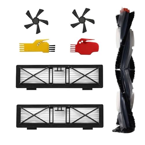 Filter Accessory, Compatible for Neato Botvac D-Series D70 D75 D80 D85 D3 D5 D7, Vacuum Cleaner Parts for The New Drum Type 5-arm Side Brush Hepa Filter.(B)