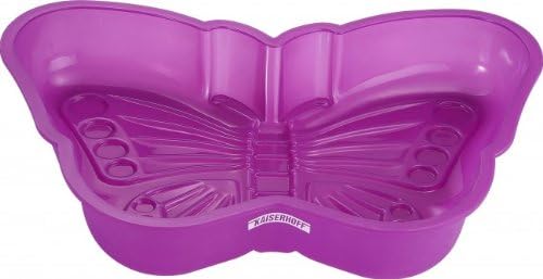 KAISERHOFF large silicone butterfly baking dish - 32 x 25 x 5 cm - baking pan - cake mold - cake tin