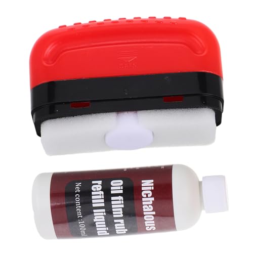 FUNOMOCYA 1 Set Detergente per Parabrezza Auto con Spazzola Multifunzionale per Rimozione Pellicole Olio Completo e Sicuro Condizioni Guida