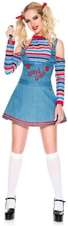 Adult Sexy Chucky Costume for Women Full Set
