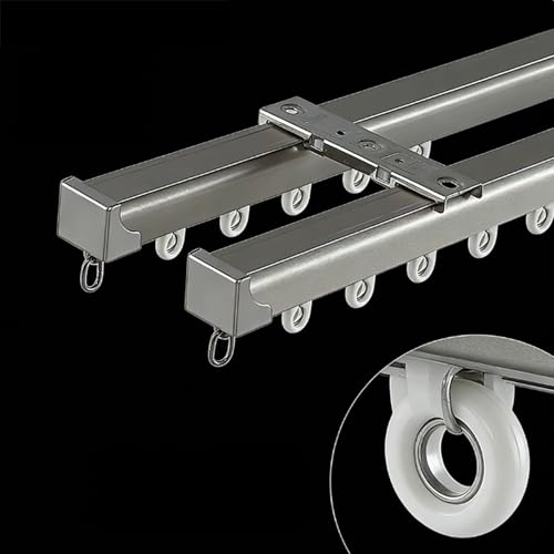 �J�[�e�����[�� �A���~�j�E������ �g�b�v�}�E���g�ƃT�C�h�}�E���g�f�U�C�� ���t���ȒP ���_���ȃf�U�C�� �Q�� ���r���O���[�� �L�b�`���p(Gray,4.5M/14.7(FT),Top)