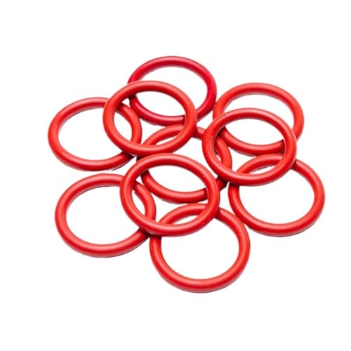 Joint torique en silicone rouge VMQ 3.5mm étanche pour matériel de cuisine