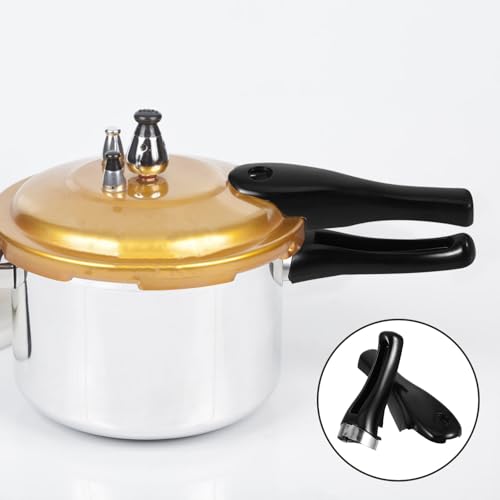 Juego de manija para olla a presión General, manija larga de baquelita con tornillo, piezas de repuesto resistentes al calor para ollas a presión de 18-22cm, accesorio de cocina miniatura 7