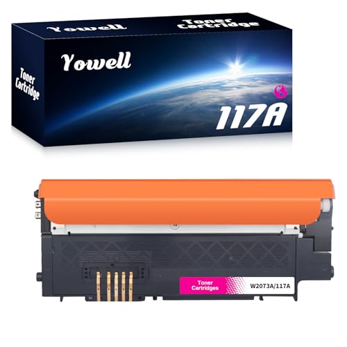 Toner 117A Magenta pour HP Color Laser MFP 178nw résolvant les impressions pâles