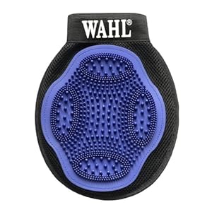 WAHL Professional Animal Equine Grooming Mitt – Flexible Rubber Brush for Horse Care