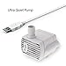USB-Powered Submersible Water Pump for Pet Fountains, Ultra-Quiet & Low-Energy Pump for Cat Water Dispensers, Replacement Part, 160g