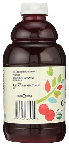 Image of 365 by Whole Foods Market, Organic Pure Cranberry Juice, 32 Fl Oz