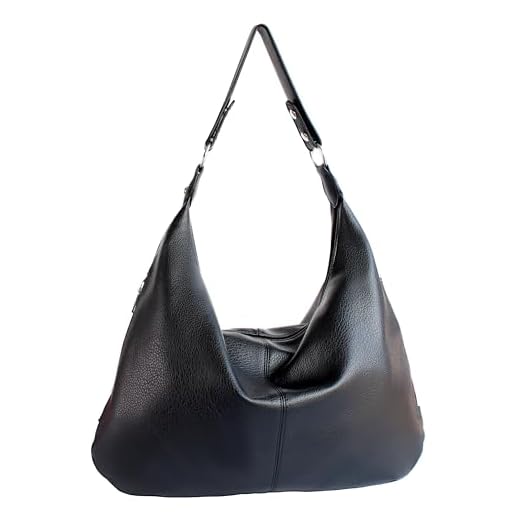 Bolsa grande de couro PU para mulheres, bolsas Hobo de trabalho com vários bolsos, bolsa de ombro espaçosa, bolsas femininas pretas e bolsas de mão, Grande, preto, Large