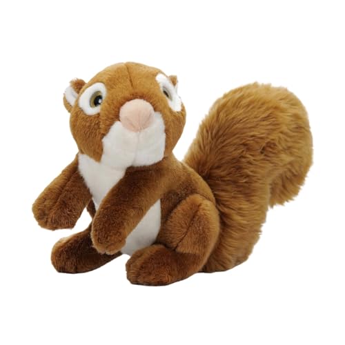 Peluche écureuil à câliner, doudou doux pour enfants