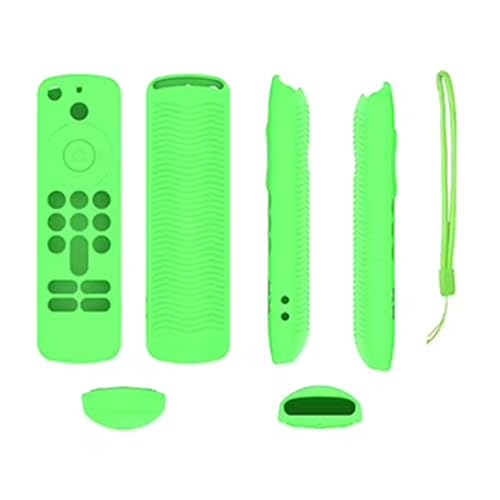 Image of Brain Freezer Silicone TV Remote Cover Compatible with New Fire TV Stick 4k and HD 2025 Model (Green) [Remote NOT Included]