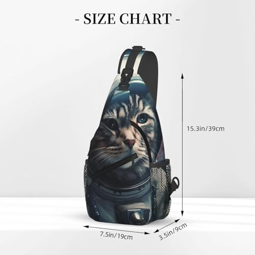 Mochila pequeña bandolera para senderismo unisex miniatura 3