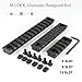 TACFUN 3PCS Combo Aluminum Rail Mount Handguard Section 5,9,13 Slot Picatinny Weaver