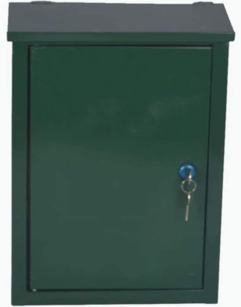 HBJWOV Mailbox Delivery Rack - Rustproof and Weatherproof, with Galvanized Stainless Steel Design - Vertical Wall Mounted Outdoor Mailboxes