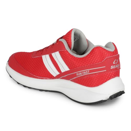 Image of SEAGA Sports Men Running Sports Shoes | Super Soft Breathable Casual Sneakers for Men | Anti-Skid Sole | Cushioned Insole | Lightweight Shoes Pack of 1