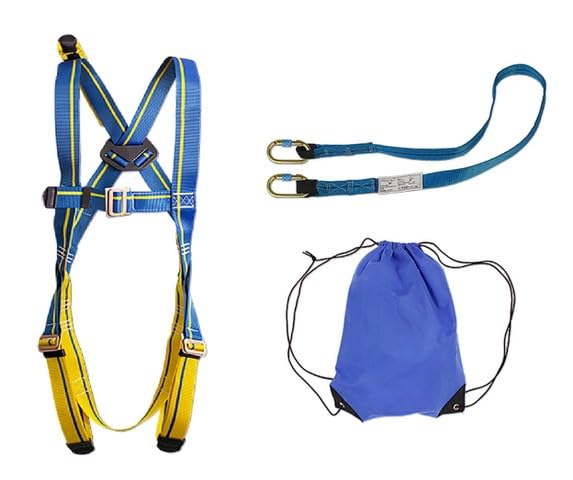 Kit Imbracatura Sicurezza Anticaduta - Certificato, Per Lavori In Altezza E Arrampicata, Fino A 140kg - Foto 10