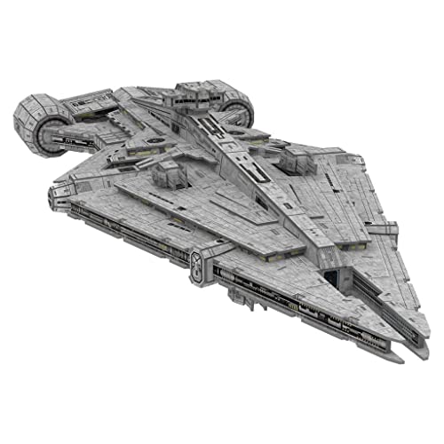 4D Cityscape Star Wars 3D Paper Model Kits (Imperial Light Cruiser) #TOP4