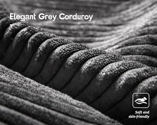 image for VanAcc Sofa, 3 Piece Set, Deep Seat Couches with Cup Holders & USB Cha