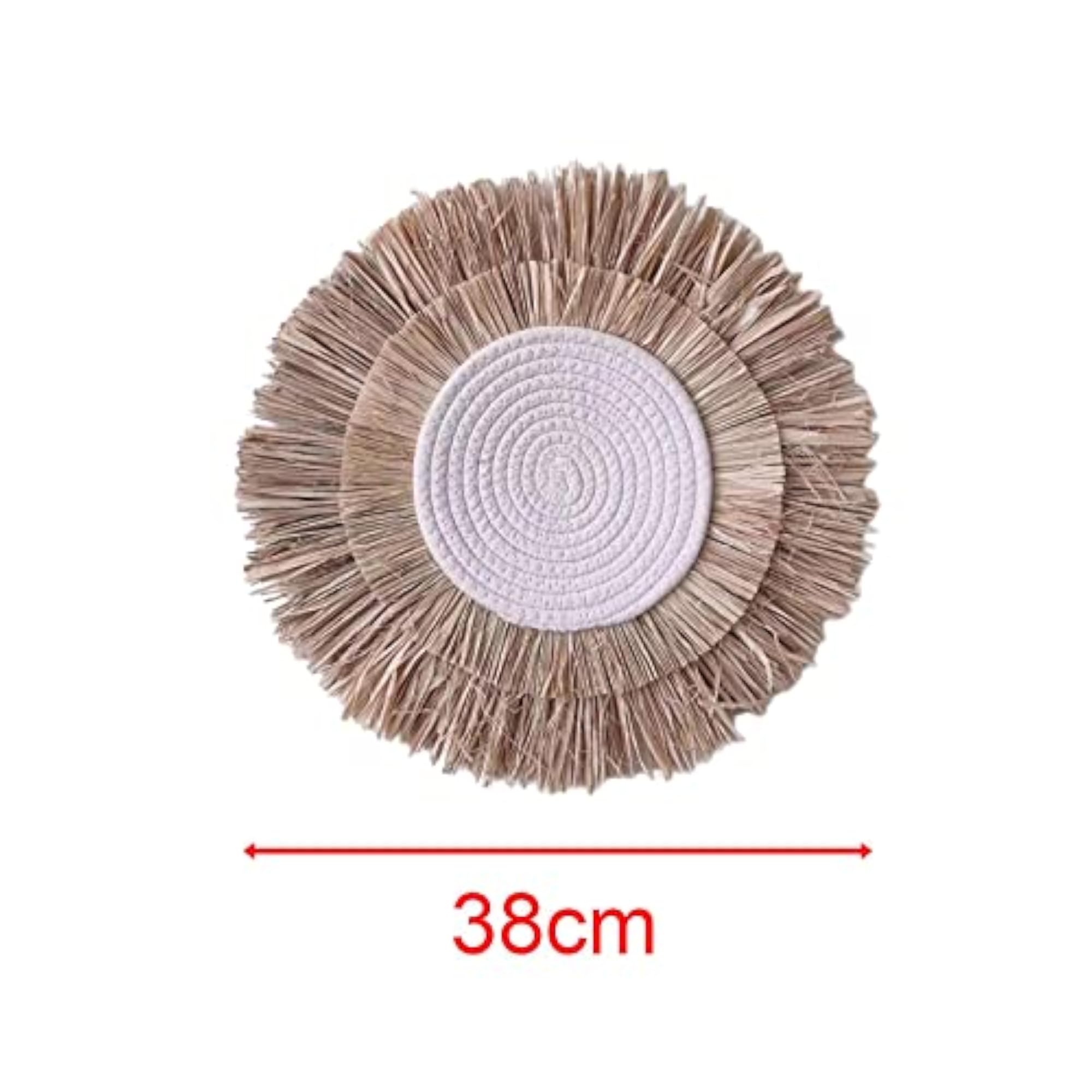 Straw Wall Decoration House Wall Mounted Decor