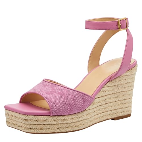 Coach Women's Signature C Espadrille Wedge Platform