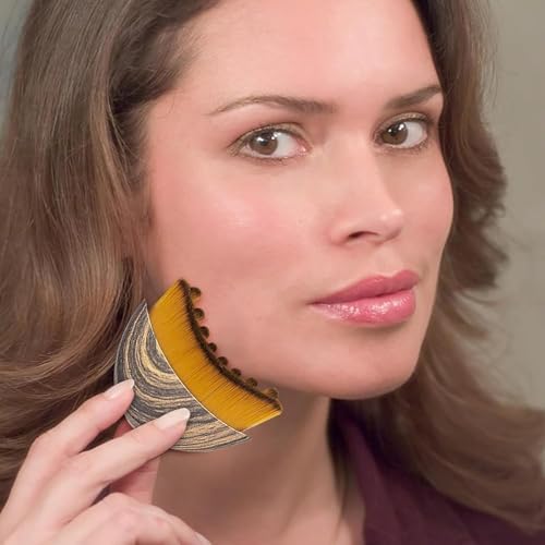 Lymphatic Contour Face Brush, Dry Face Brush for Lymphatic Drainage Massager -Anti-Puffiness, Lift, Chin & Jawline Sculpting (1PCS Soft Gua Sha) — view 6