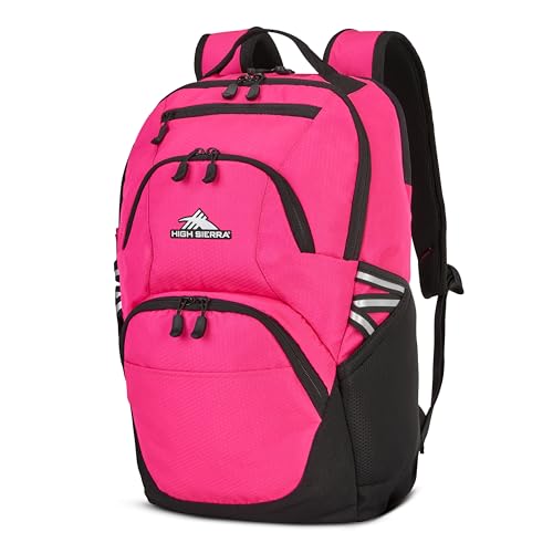 High Sierra Swoop Backpack, Lightweight Bookbag, Large Main 