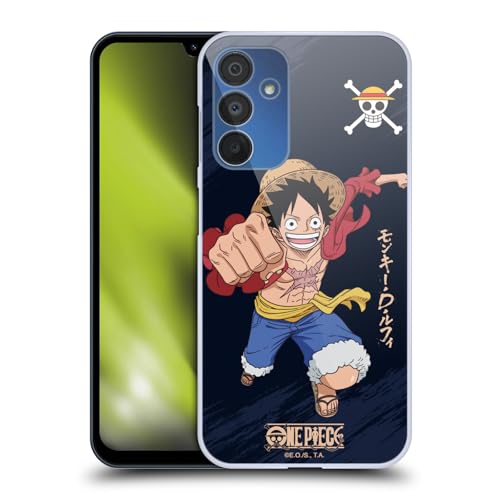 Image of Head Case Designs Officially Licensed One Piece Luffy Graphic Art Hard Back Case Compatible With Samsung Galaxy A15