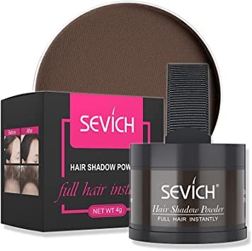 Sombra de linha capilar instantânea – Pó de linha do cabelo Sevich, corretivo de raiz de cabelo gris