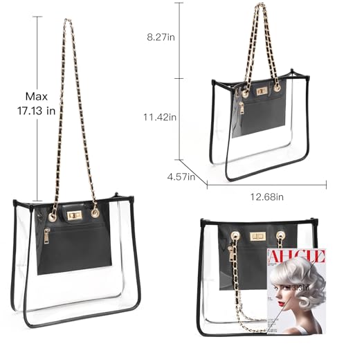 Bolsa Tote Transparente para Mujer GOIACII miniatura 3