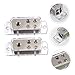 NUOBESTY 2pcs Way Power Distribution Block for Car Audio Amplifier to Splitter Brass Construction for Auto and Systems
